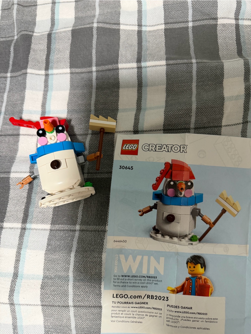 Lego Snowman Set